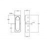Brusso Brusso Brass Latch JB-818
