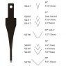 Flexcut Flexcut 45-degree V-Tools (45°)